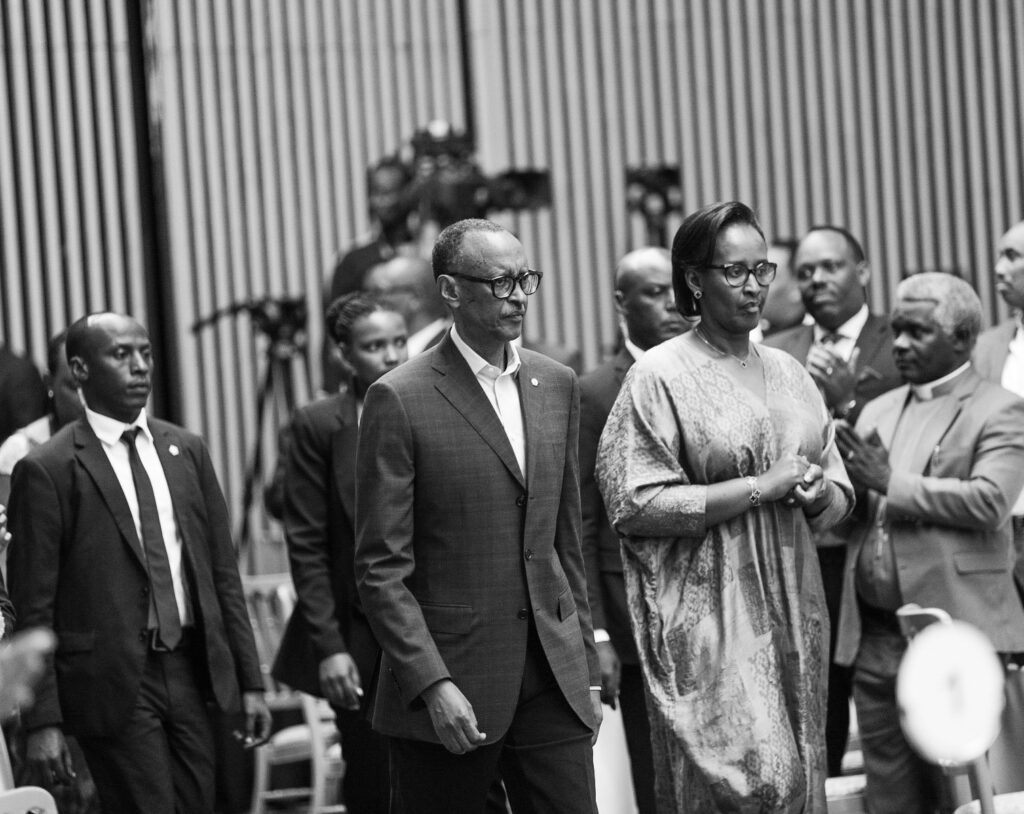 Perezida Kagame na Madamu