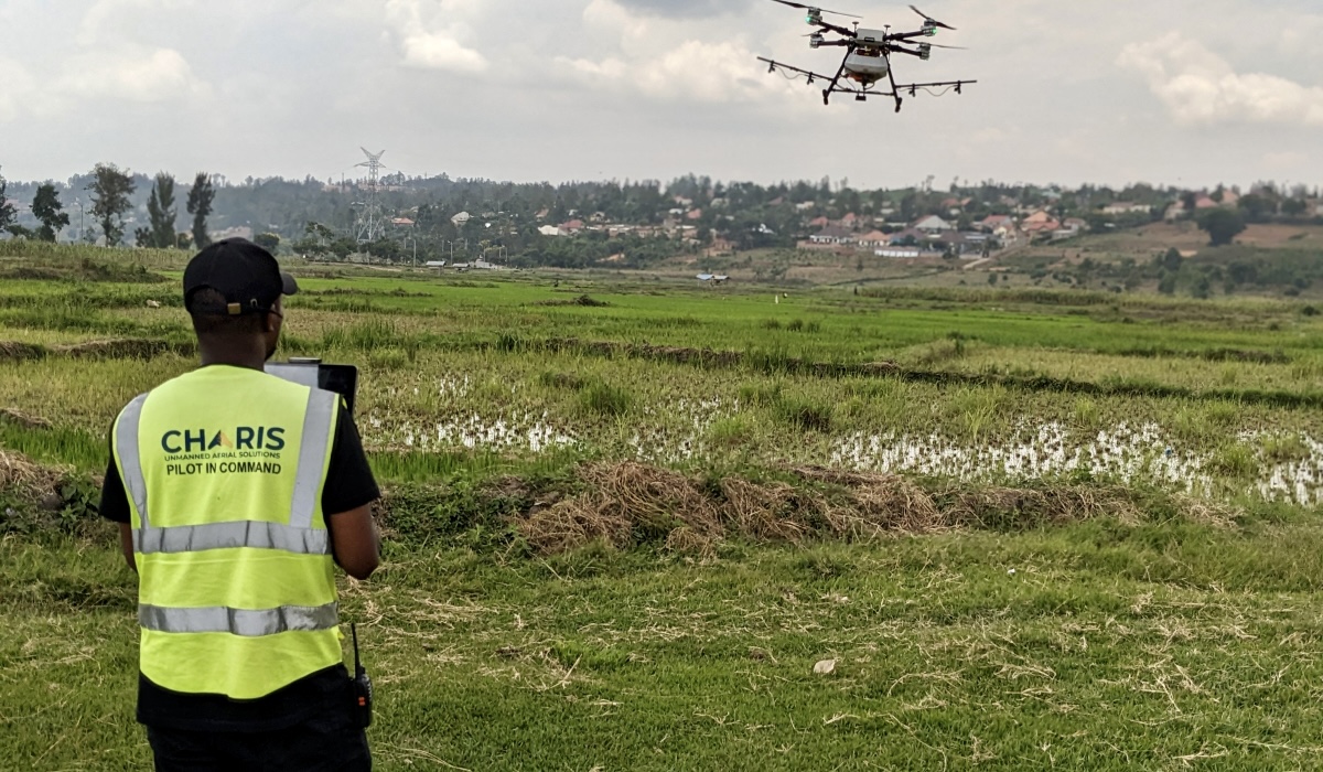 U Rwanda mw’igerageza ryo gukoresha Drones mu gutera imiti yica imibu