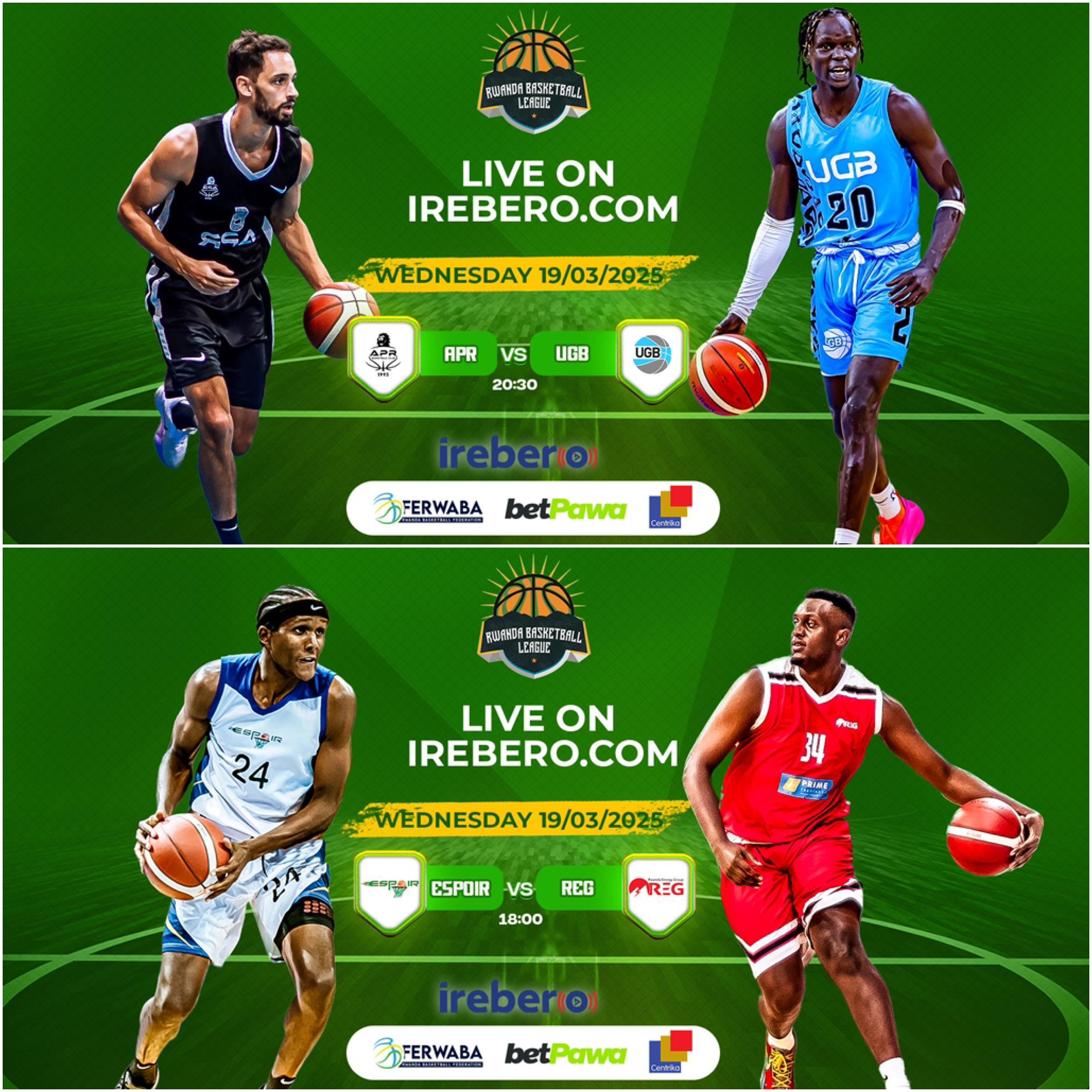 Basketbal: Imikino ya Shampiyona iratangira APR yakira UGB, REG yakira ...