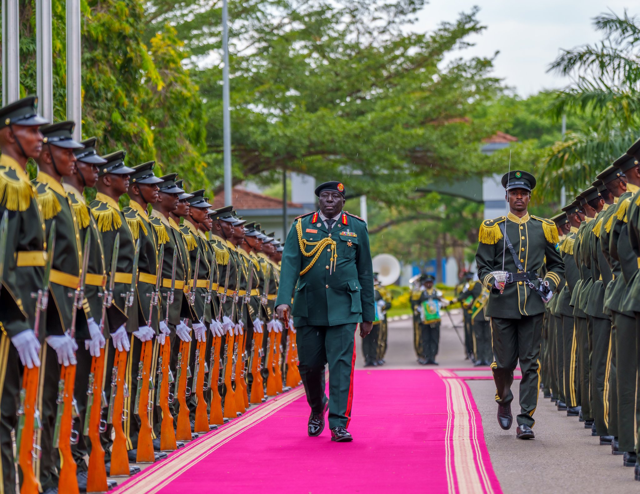 Umugaba Mukuru w’Ingabo za Gambia ari mu ruzinduko rw’akazi mu Rwanda