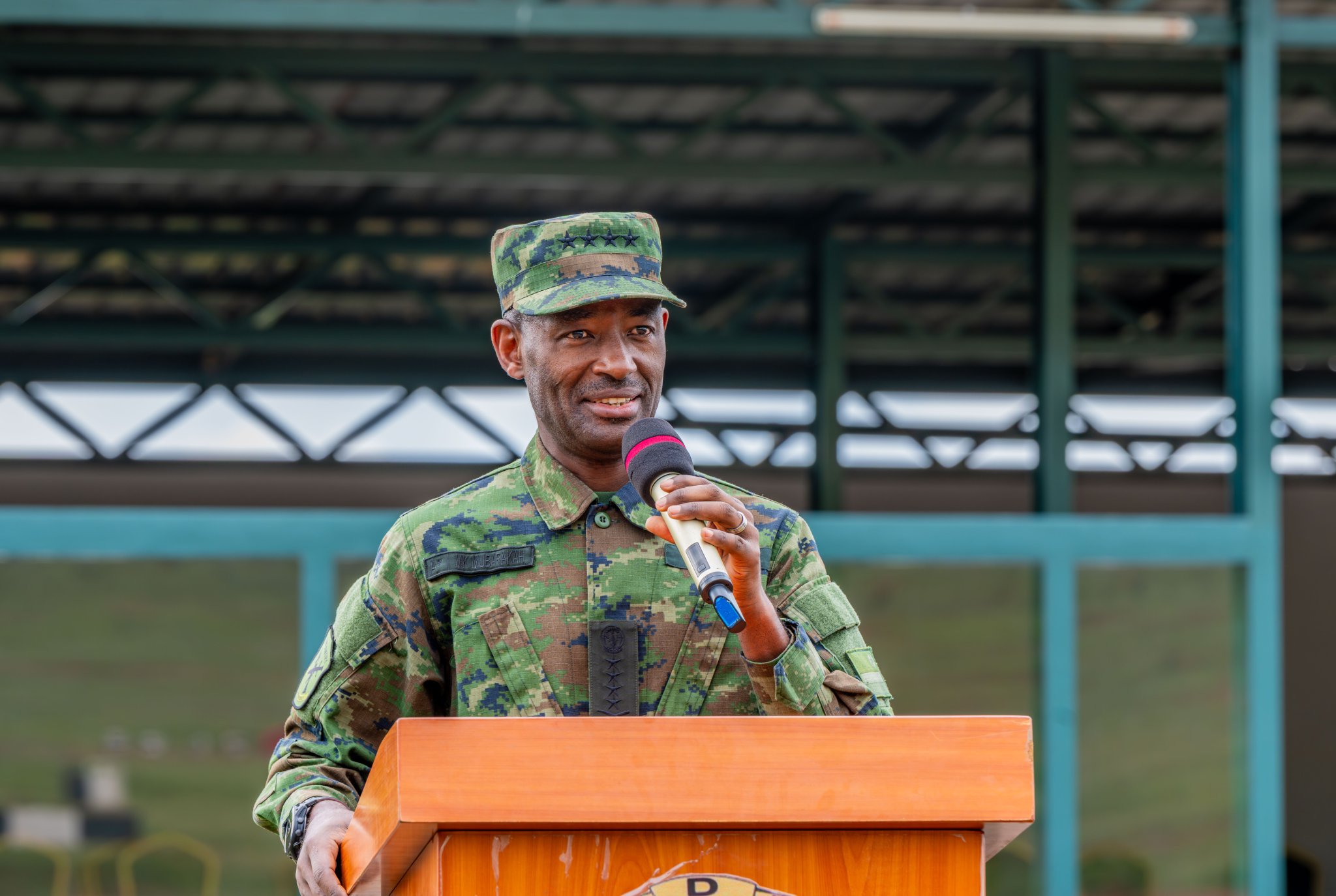 Fidel General Rwanda Gen. Muganga urges Rwandan soldiers to uphold discipline and ...