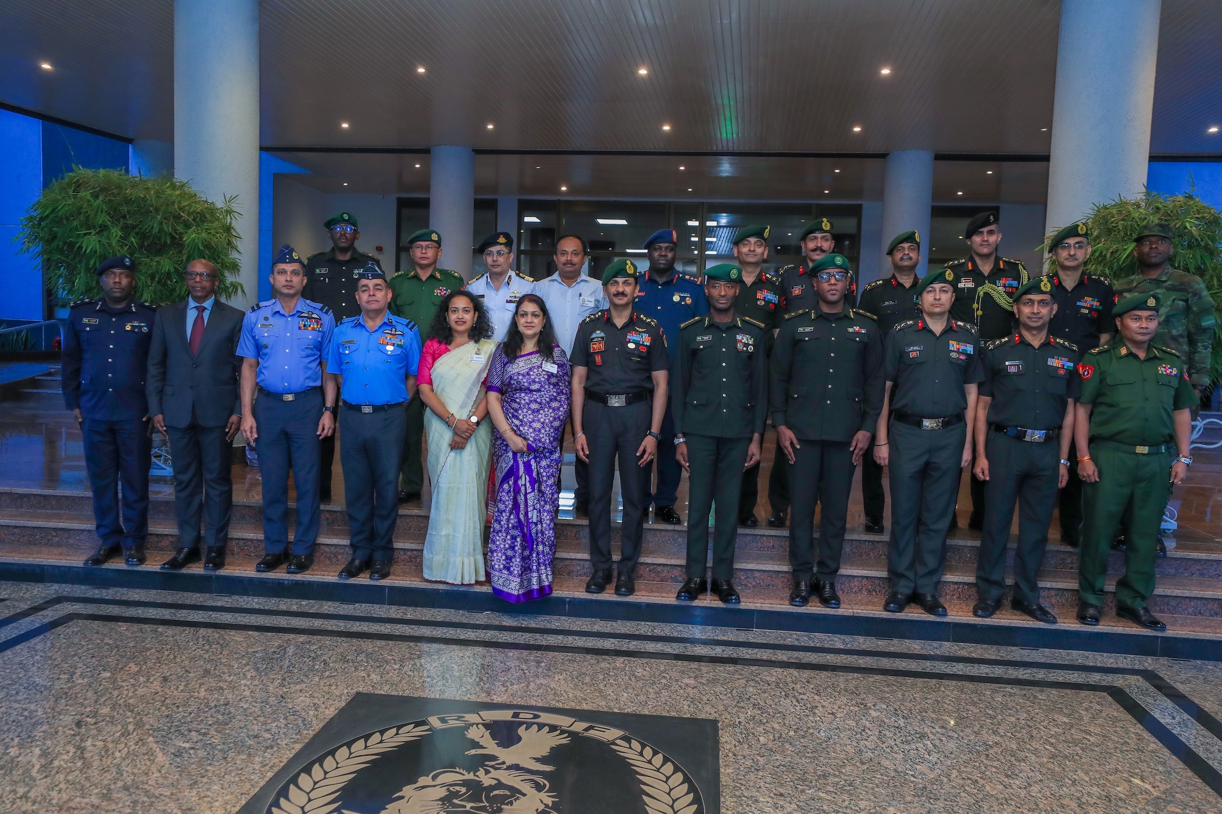 Ceo Rdf RDF Chief receives delegation from Indian military college